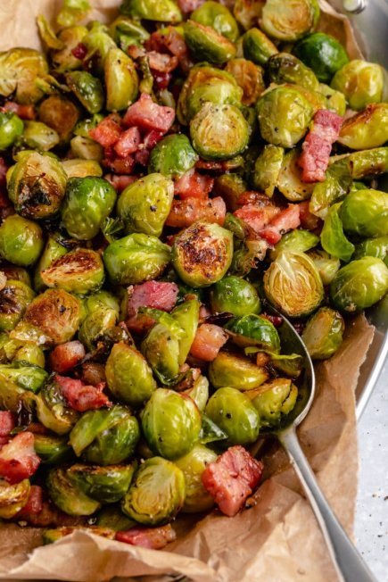 Bacon Brussel Sprouts (Serves 6)